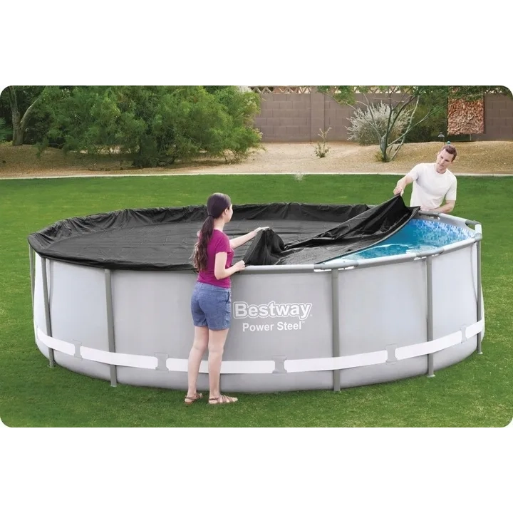 Pokrywa Basenowa Plandeka Mata Przykrycie Osłona Basenu BESTWAY 427cm 58248