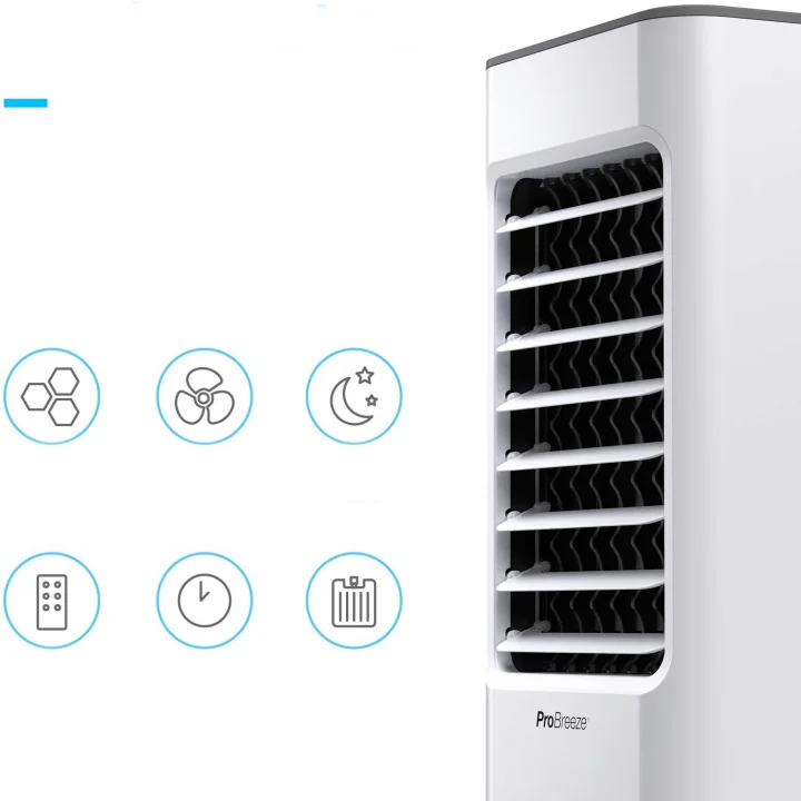 Klimatyzator przenośny Pro Breeze PB-AC02 4 tryby LED z pilotem