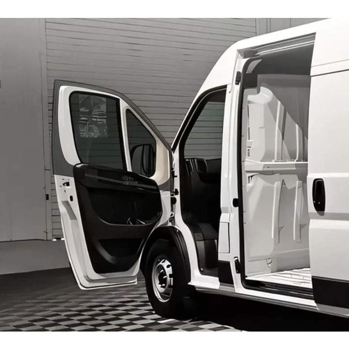 Moskitiery szyb drzwi przednich FIAT Ducato 2006-2025 ochrona przed owadami