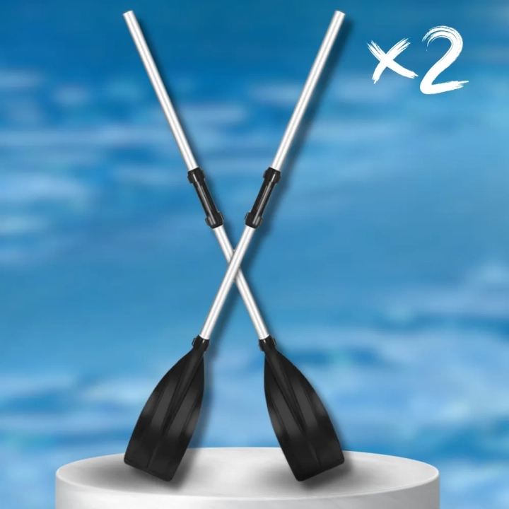 WIOSŁO KAJAKOWE DO DESKI SUP PONTONU KAJAKU SKŁADANE ALUMINIOWE LEKKIE 2w1 203 CM