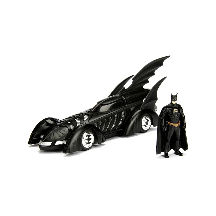 JADA Metal DC Comics Batman BATMOBILE 1:24 Forever