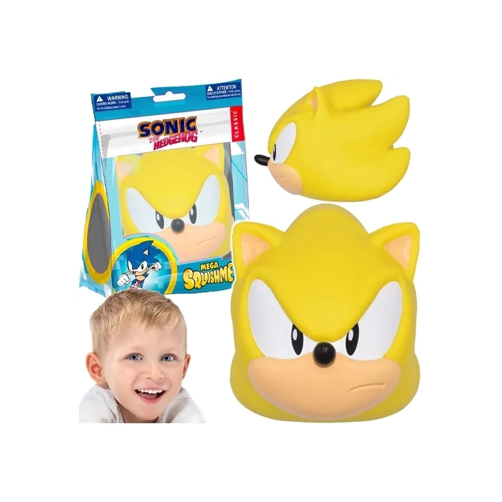 Sonic the Hedgehog Squishme gniotek Sonic 12cm