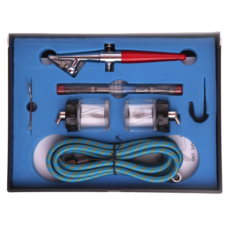 Aerograf FENGDA BD-158S duże dysze 0,5 0,8 1,0 mm