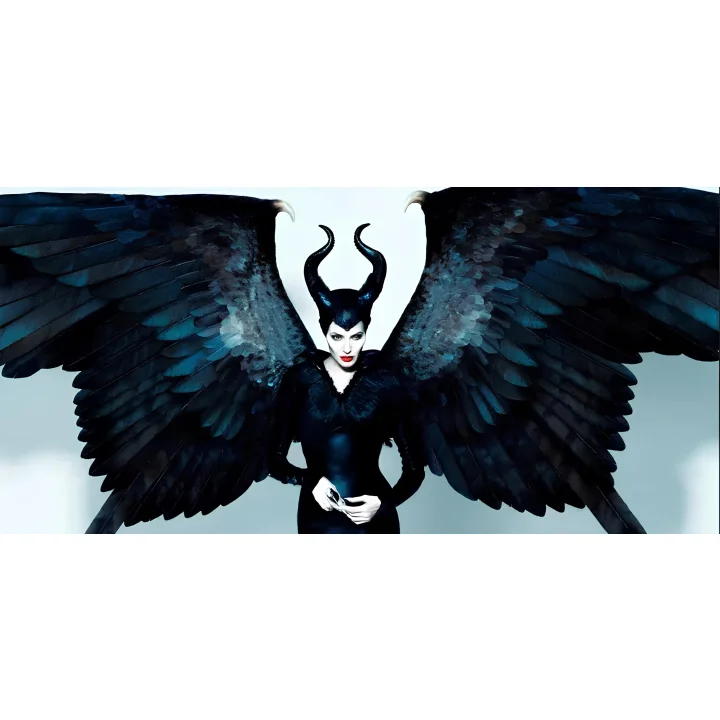Rogi Maleficent cosplay czarnych nastolatków akcesoria do przebierania się za postać Maleficent, lekkie i wygodne rogi dla dzieci i dorosłych