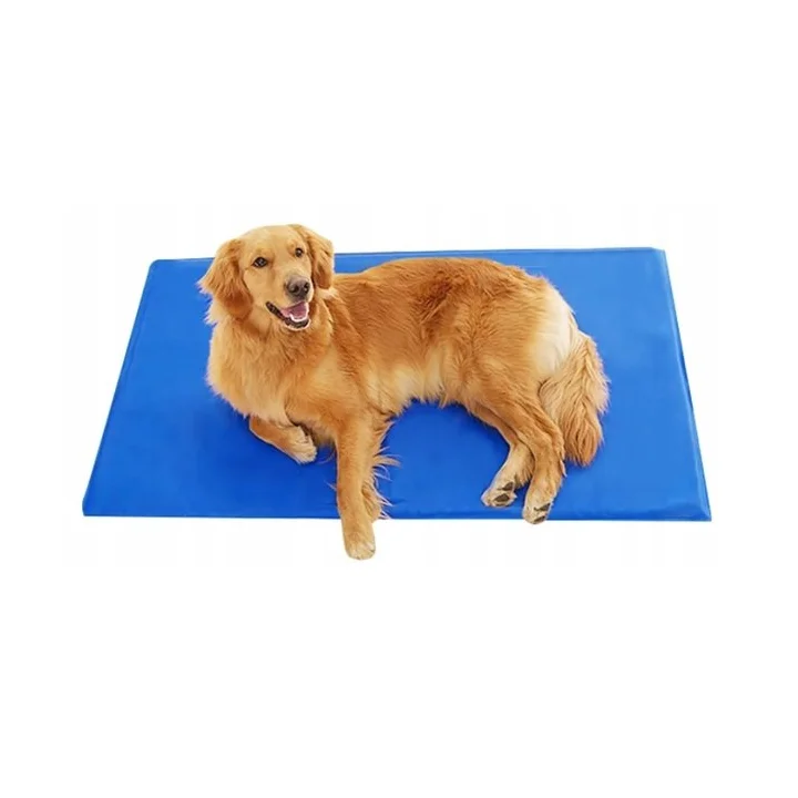 Żelowa mata chłodząca dla zwierząt 52x52 cm niebieska