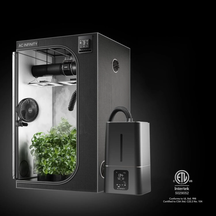 UŻYWANE Nawilżacz powietrza do roślin 15L z regulacją AC Infinity T7 ACCFT7