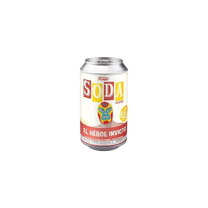 Funko Soda Luchadores El Heroe Invicto puszka
