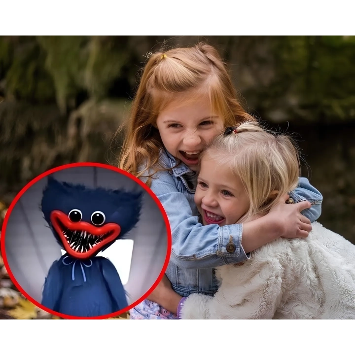 Pluszowa przytulanka Huggy Wuggy 40 cm Hagi Wagi miękka zabawka dla dzieci z gry Poppy Playtime