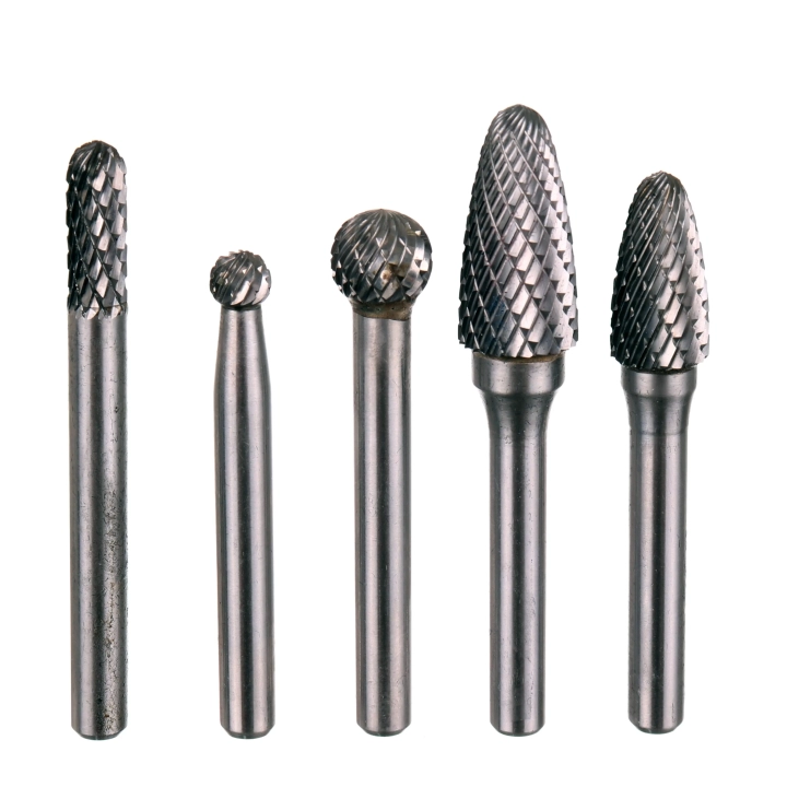 FREZY DO METALU WIDIOWE KOMPLET 8szt TRZPIEŃ 6mm ZESTAW DO SPAWÓW SPOIN
