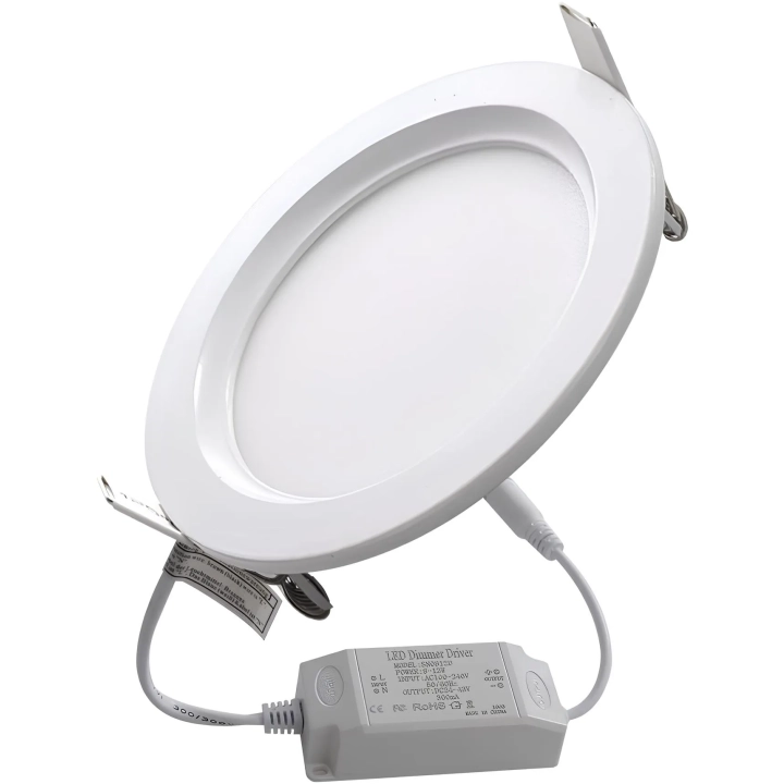 Lampa panelowa LED 8-12W, 240 V, 4 szt., opalkowanie zastępcze