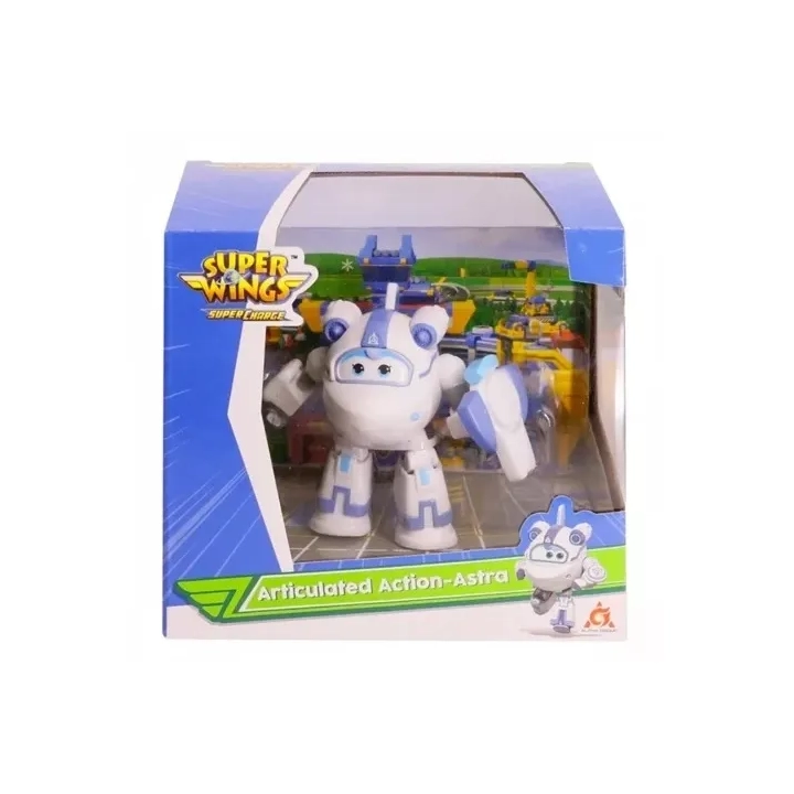 Super Wings samolot Articulated Action Astra 8cm P