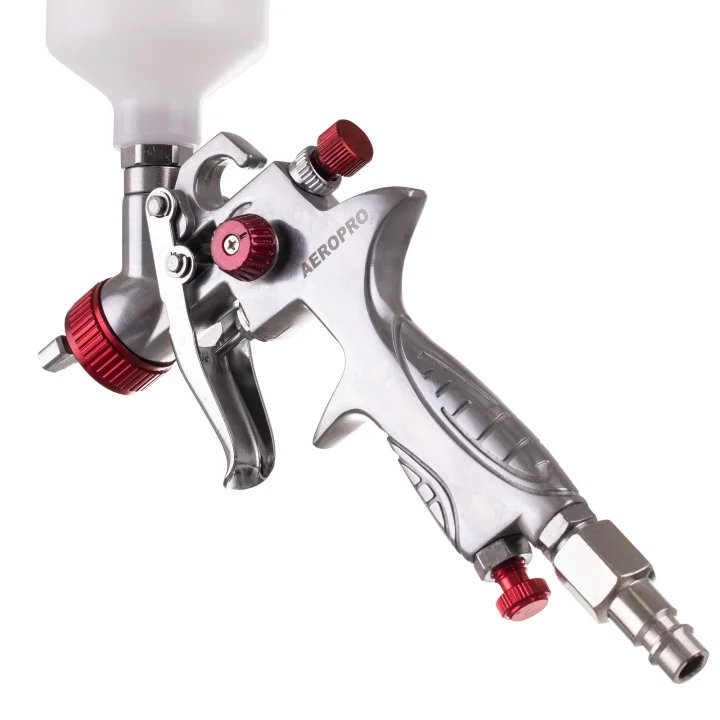 Pistolet lakierniczy MINI HP 0,8mm AEROPRO Zbiornik 600ml