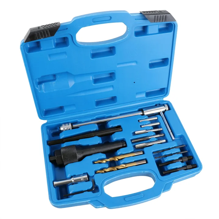 ZESTAW NAPRAWCZY SK2010 16cz do demontażu urwanych świec żarowych