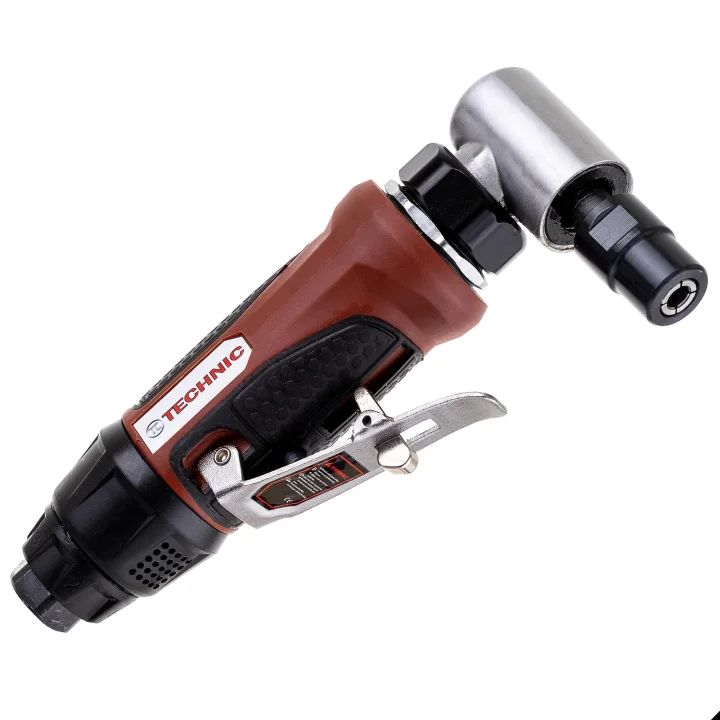 Szlifierka Kątowa Pneumatyczna 1/4” z Regulacją - Trzpień 6mm TC Technic