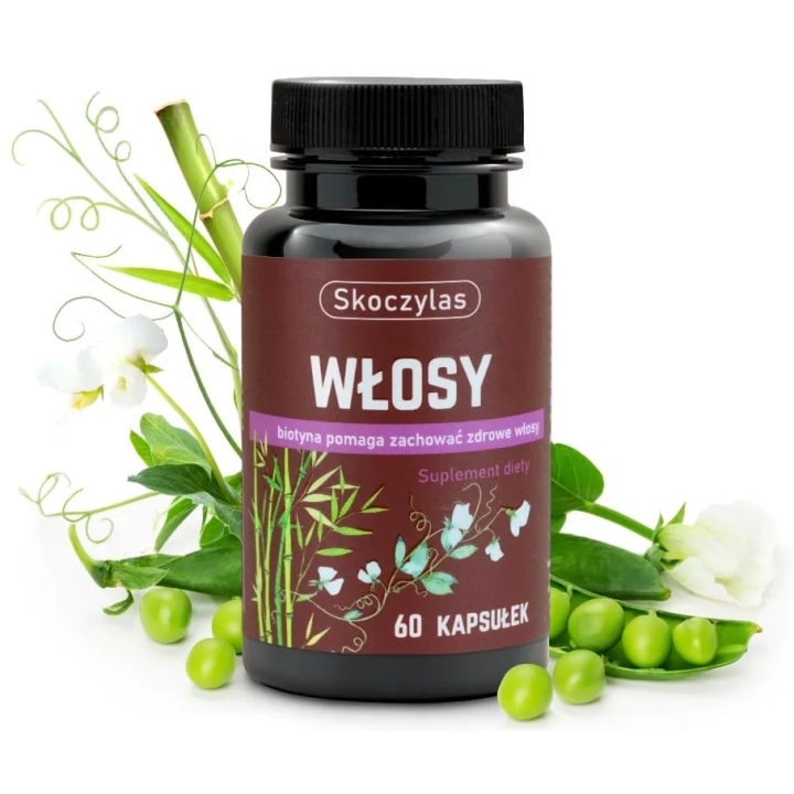 WŁOSY L-cysteina, biotyna, L-metionina