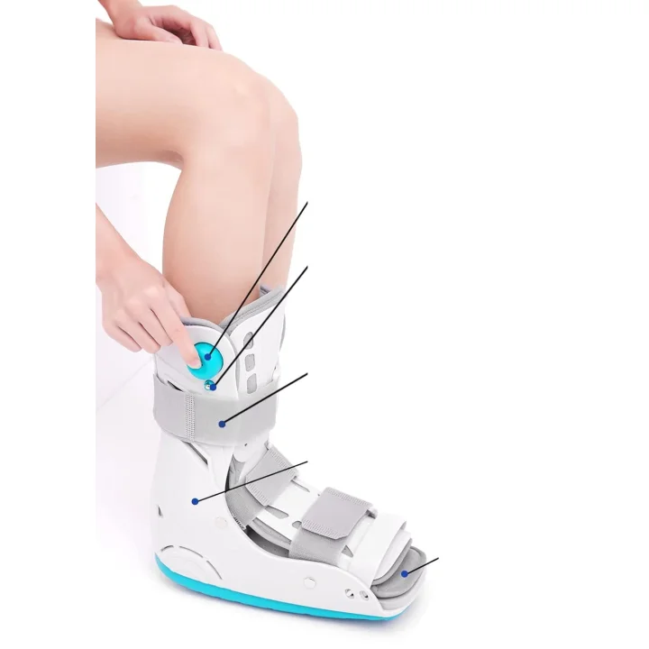 Buty nadmuchiwane ortopedyczne do chodzenia M urazy stawu skokowego