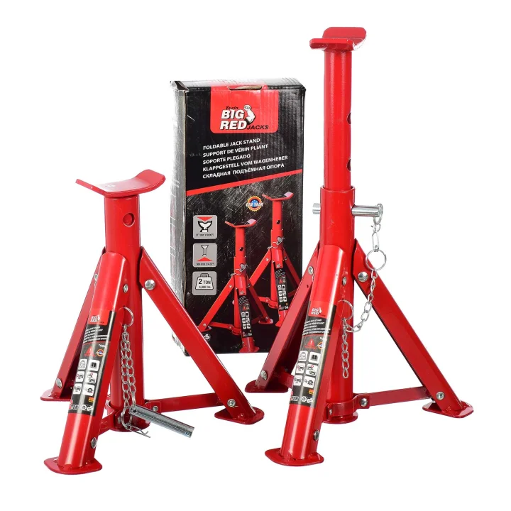 PODSTAWKI BIG RED T43004 3T składane 2szt POD SAMOCHÓD