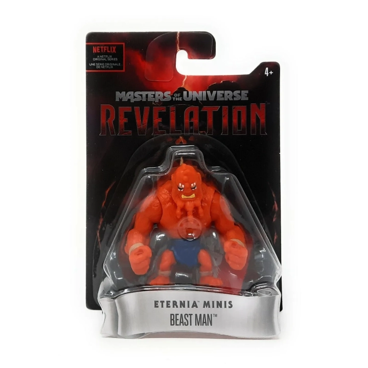 MATTEL MOTU Revelation Eternia Minis Beast Man 5cm