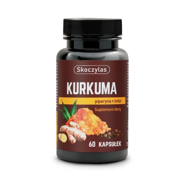 KURKUMA piperyna, imbir, resweratrol i kwercetyna