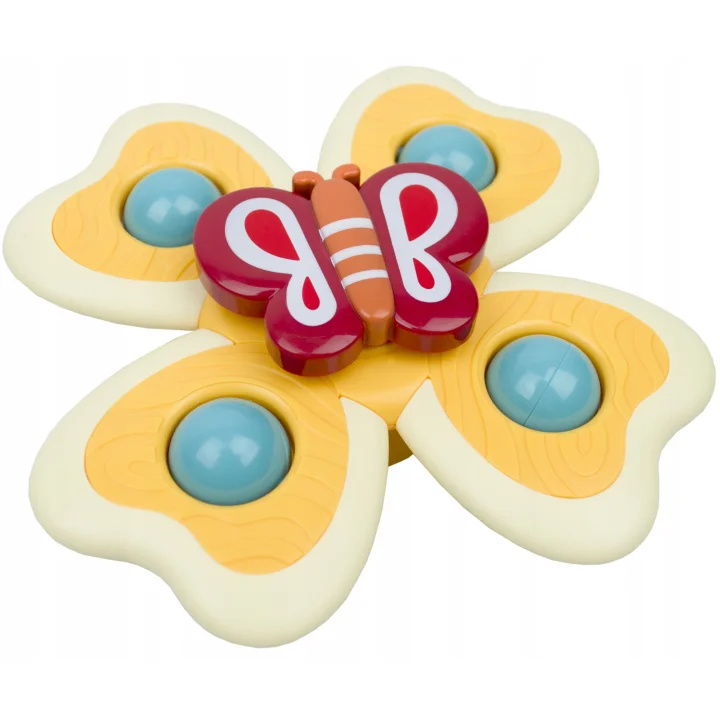 LT502 ZESTAW 3 SPINNERÓW DO ZABAWY SPINNER Z PRZYSSAWKĄ IDEALNE W PODRÓŻY
