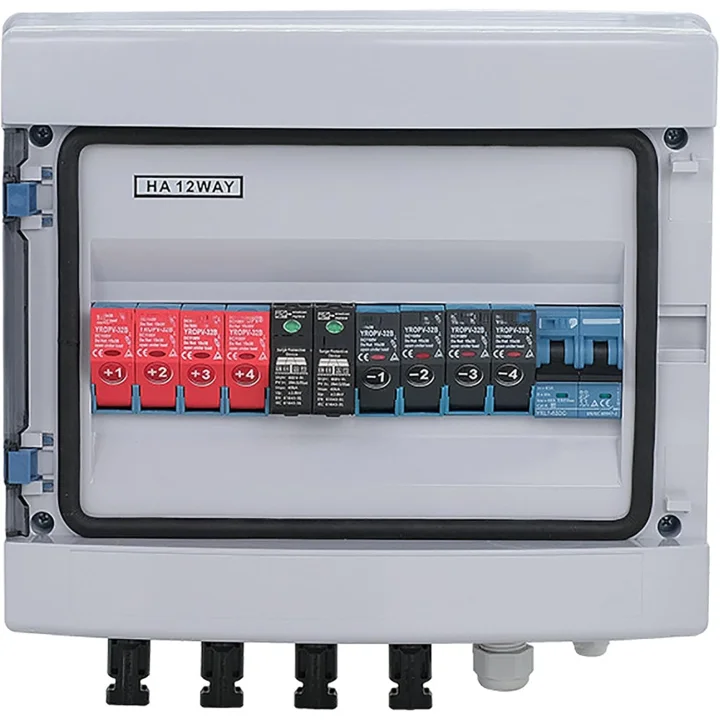 Skrzynka rozdzielcza z wyłącznikami automatycznymi YRO HA-12WAY, 550V, IP65