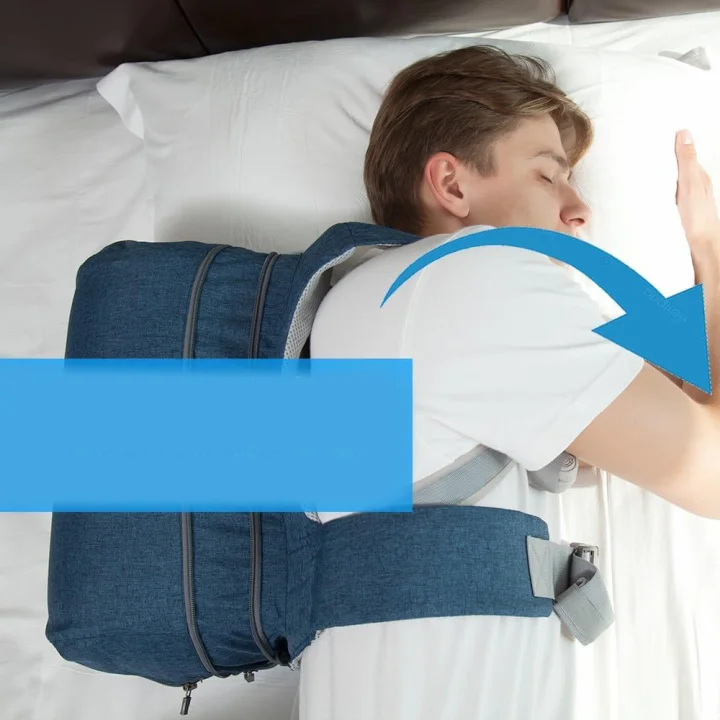 Plecak do spania boczny WoodyKnows Small 1 szt. trening pozycji snu antychrapanie, S