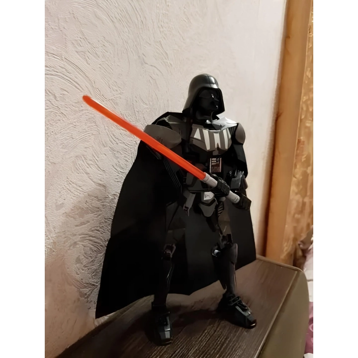 Zestaw DIY figurka Darth Vader Star Wars 30 cm do samodzielnego montażu postać z Gwiezdnych Wojen kolekcjonerski model