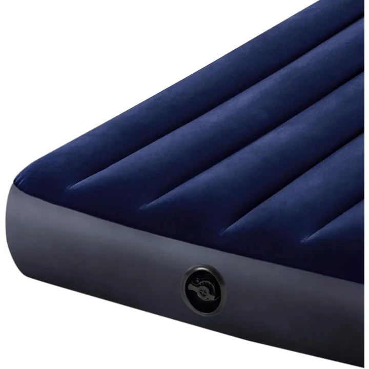 Materac dmuchany Intex Classic Downy Twin Dura Beam 191×99×25cm niebieski