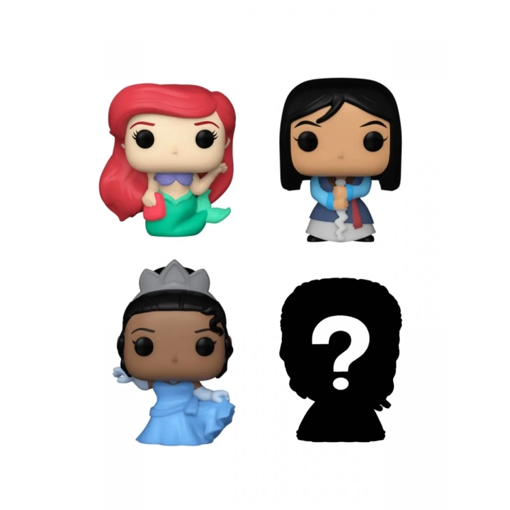 Funko Bitty POP! Disney Princess Ariel 2cm 4pak