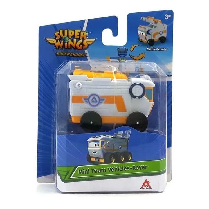 Super Wings Mini Team Vehicles Rover Pojazd 5cm