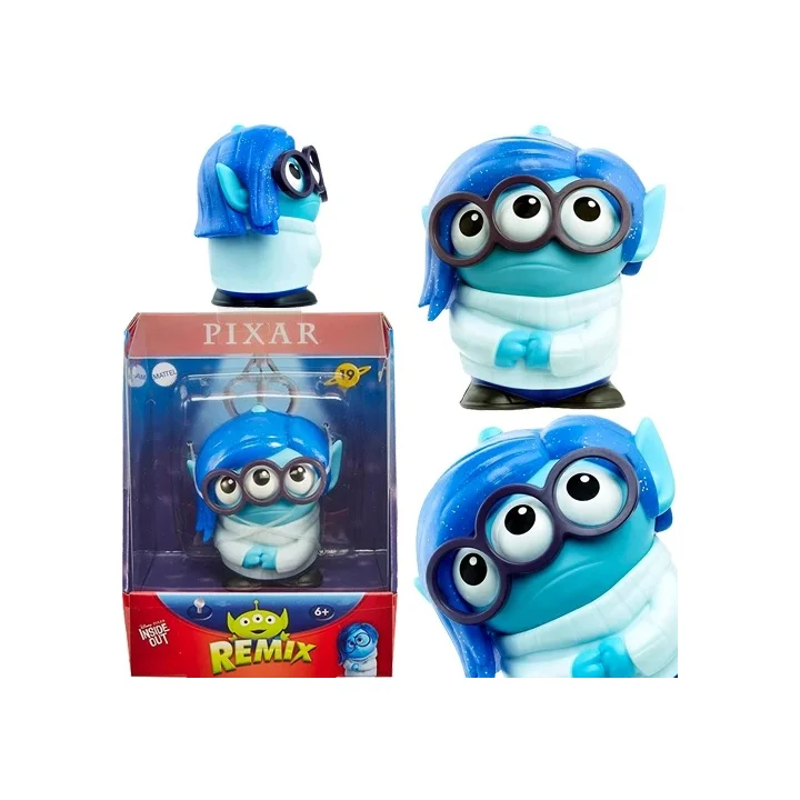 MATTEL Pixar Remix SADNESS smutek potworek HCB20
