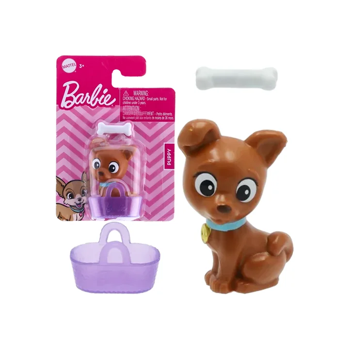 Mattel Barbie Mini Piesek w koszyku Puppy