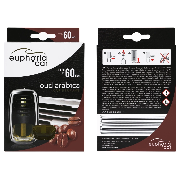 60 DAYS EUPHORIA CAR OUD ARABICA