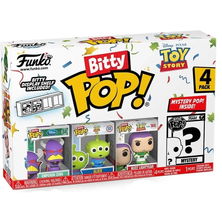 Funko Bitty POP! Disney Toy Story Zurg 2cm 4pak