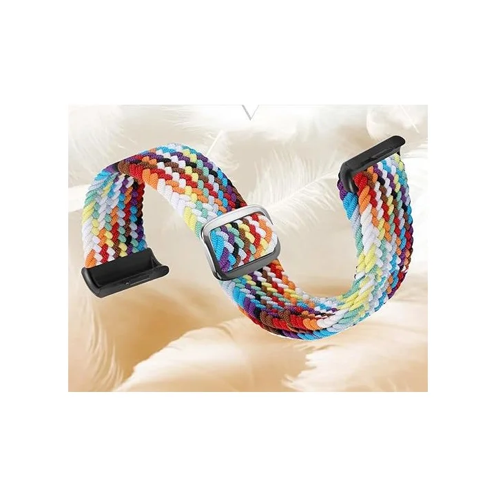 Paski do Xiaomi Redmi Watch 4/5/Band 8 Pro/9 Pro plecione nylonowe 2 szt