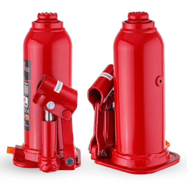 PODNOŚNIK SAMOCHODOWY SŁUPKOWY HYDRAULICZNY 6 TON 402mm WALIZKA 6000KG