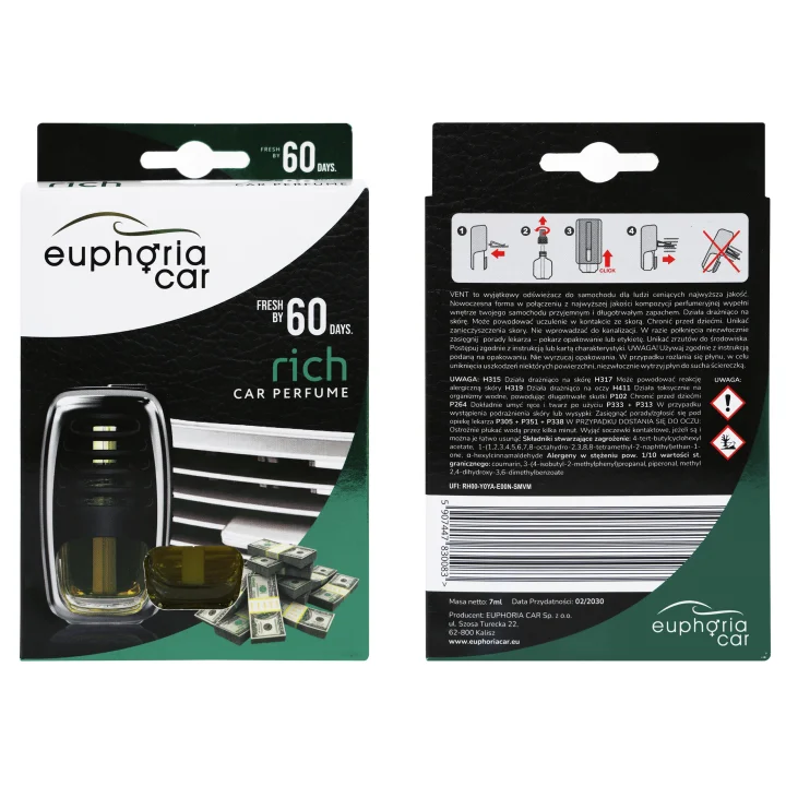 60 DAYS EUPHORIA CAR RICH