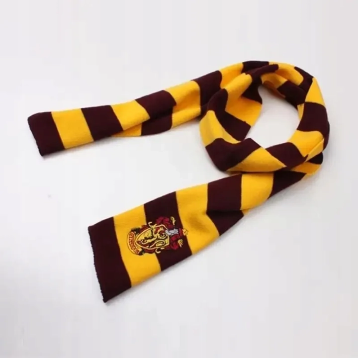 Szalik Harry Potter Gryffindor 180x16 cm ciepły szalik dla fanów serii o młodym czarodzieju