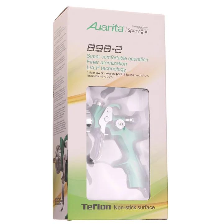 Pistolet lakierniczy AUARITA dysza LVLP 1.3mm Pokryty Teflonem 600ml