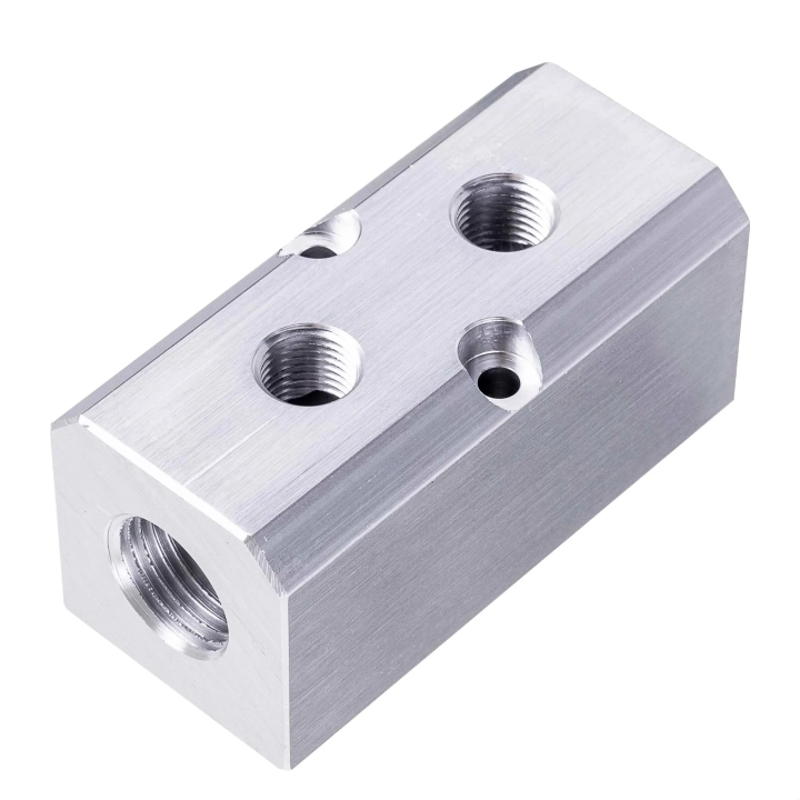 Listwa Rozdzielacz Pneumatyczny 2x 1/4" 2x 1/2" Alu Kompresora Sprężarki