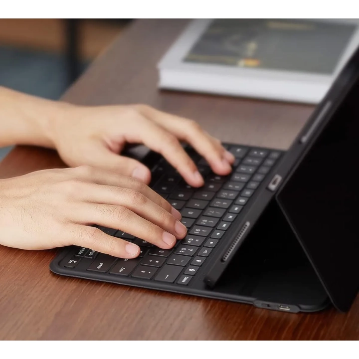Etui z klawiaturą ESR Ascend Case Lite, iPad Pro 12.9, czarne, Powystawowy