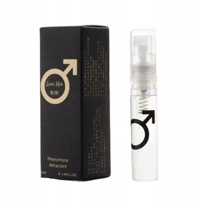 Zestaw perfum z feromonami Lure Him i Lure Her uwodzicielskie perfumy dla mężczyzn i kobiet zwiększające atrakcyjność