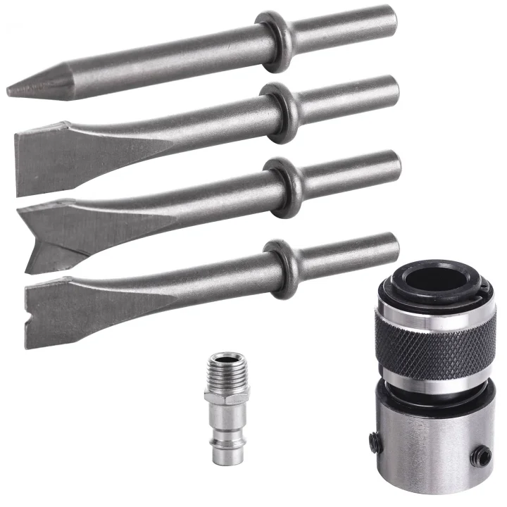 Młotek ścinak pneumatyczny udarowy Automat szybka wymiana grotów + dłuta