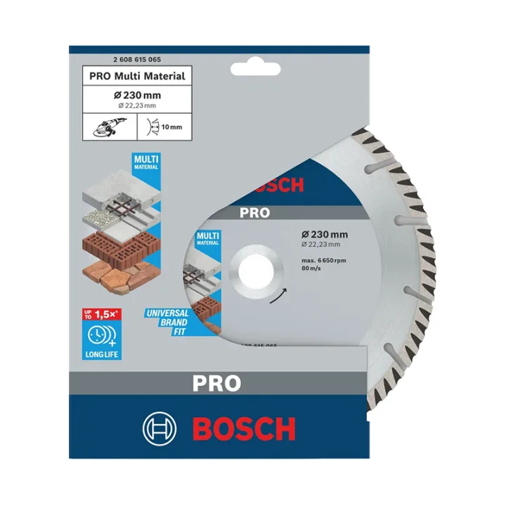 Tarcza diamentowa BOSCH 230mm segmentowa, profesjonalna, uniwersalna