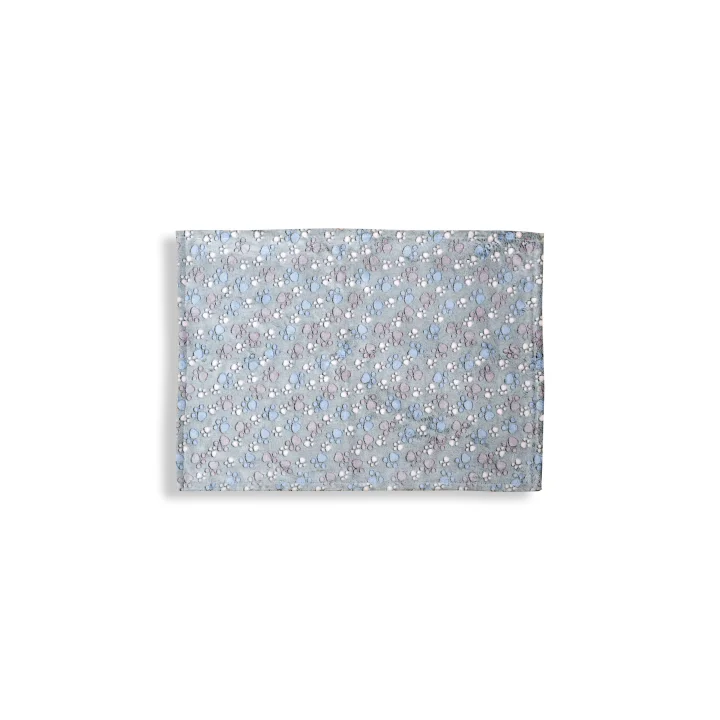 Koc polarowy 100x70 cm łapy ciemne