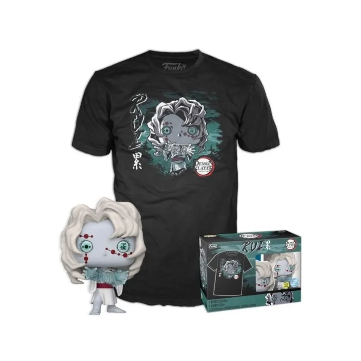 Funko POP! Tees Demon Slayer Rui Glow 1307 figurka+T-shirt M
