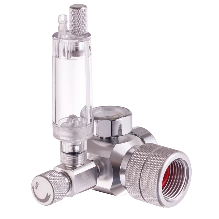 Reduktor CO2 do AKWARIUM Licznik Bąbelków Regulator Akwarystyczny Manometry