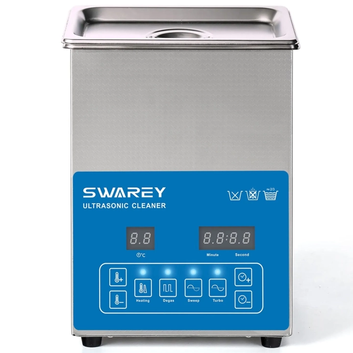 Myjka ultradźwiękowa Swarey 2,5L z podgrzewaczem timer i 40kHz POWYSTAWOWY