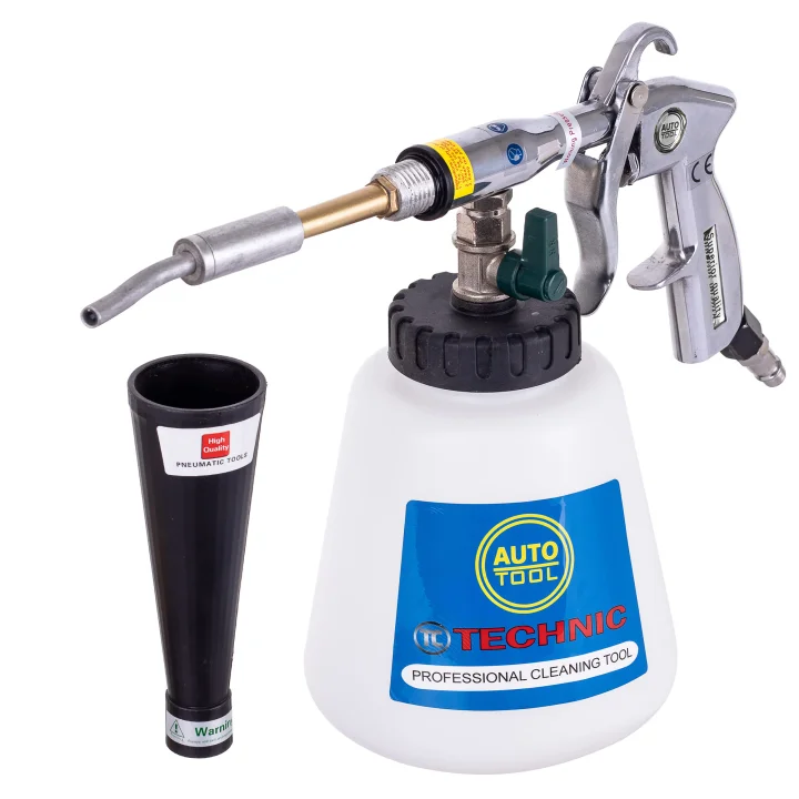 Pneumatyczny Pistolet Prania Czyszczenia Tapicerki HCL-01 efekt tornada