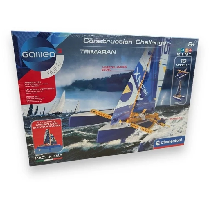 Clementoni klocki Galileo Construction Trimaran